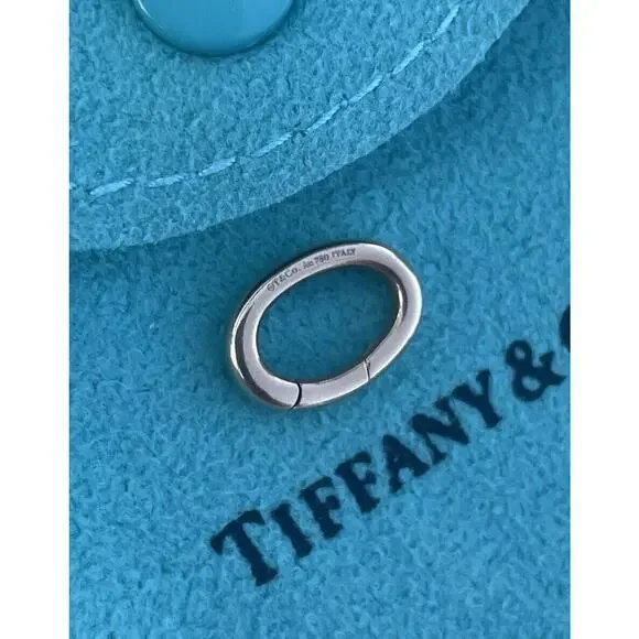 Tiffany & Co. 18K Rose Gold Clasping Link Jump Ring Extension 4 Pendant Bracelet - Picture 6 of 9